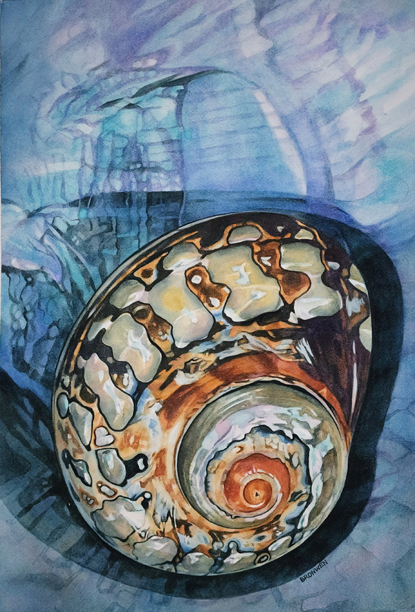 Bronwen Schalkwyk's AQUAPHORIA - watercolour by Bronwen Schalkwyk