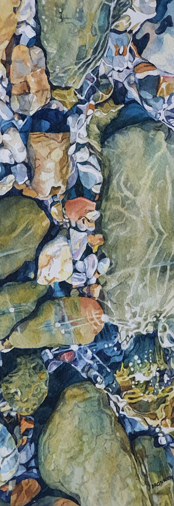Bronwen Schalkwyk's GEMS REVEALED - watercolour by Bronwen Schalkwyk