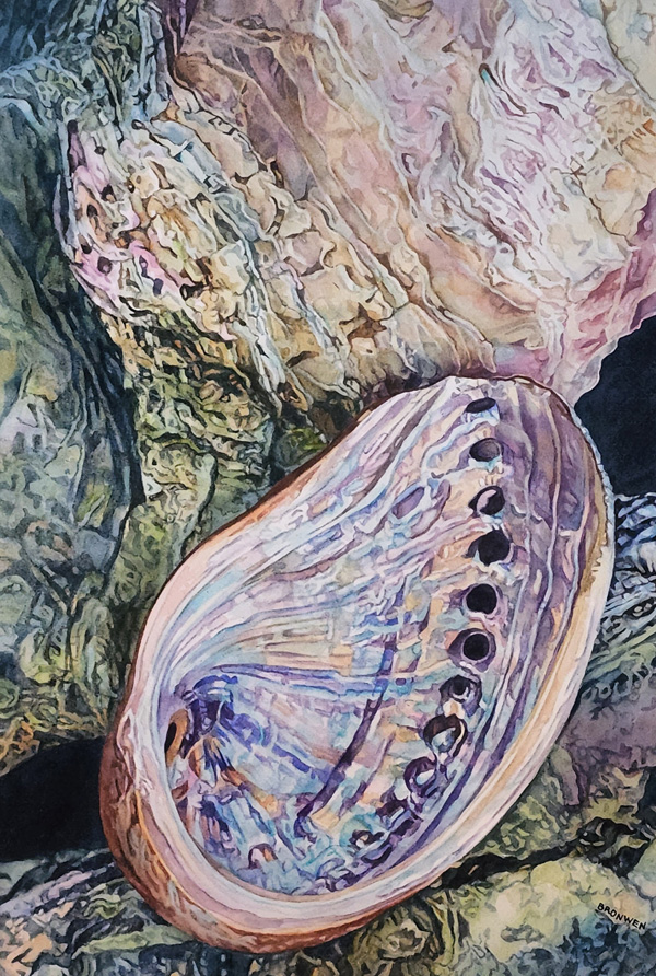 Bronwen Schalkwyk's POSEIDON'S PALETTE - watercolour by Bronwen Schalkwyk